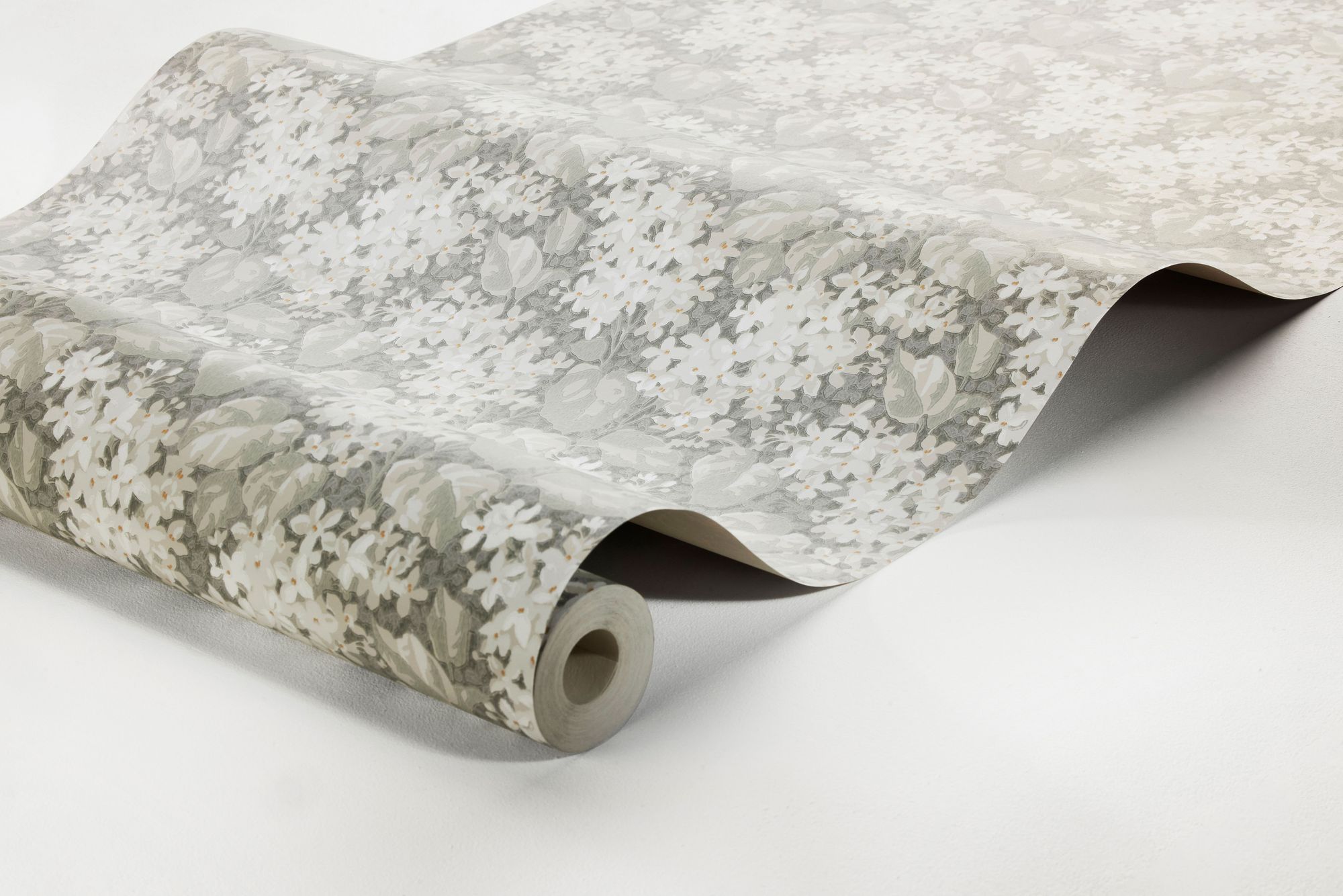 4163 Aratorp Light Multi and Beige Alla Tiders Hus Wallpaper by Boråstapeter