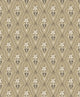 Klädesholmen Dark Brown and Beige Alla Tiders Hus Wallpaper by Boråstapeter