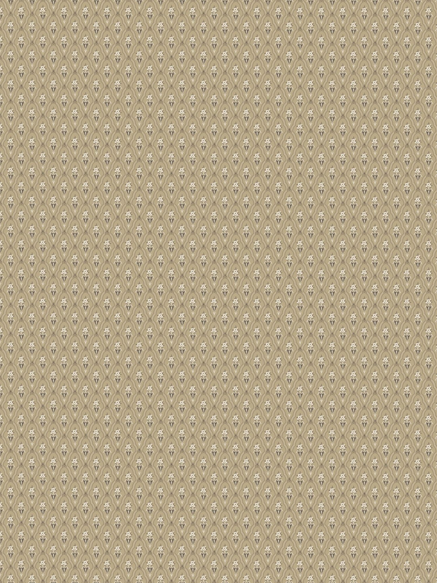 4164 Klädesholmen Dark Brown and Beige Alla Tiders Hus Wallpaper by Boråstapeter