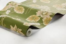 4167 Haga Dark Green and Multi Alla Tiders Hus Wallpaper by Boråstapeter