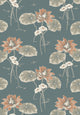 Haga Dark Blue and Multi Alla Tiders Hus Wallpaper by Boråstapeter