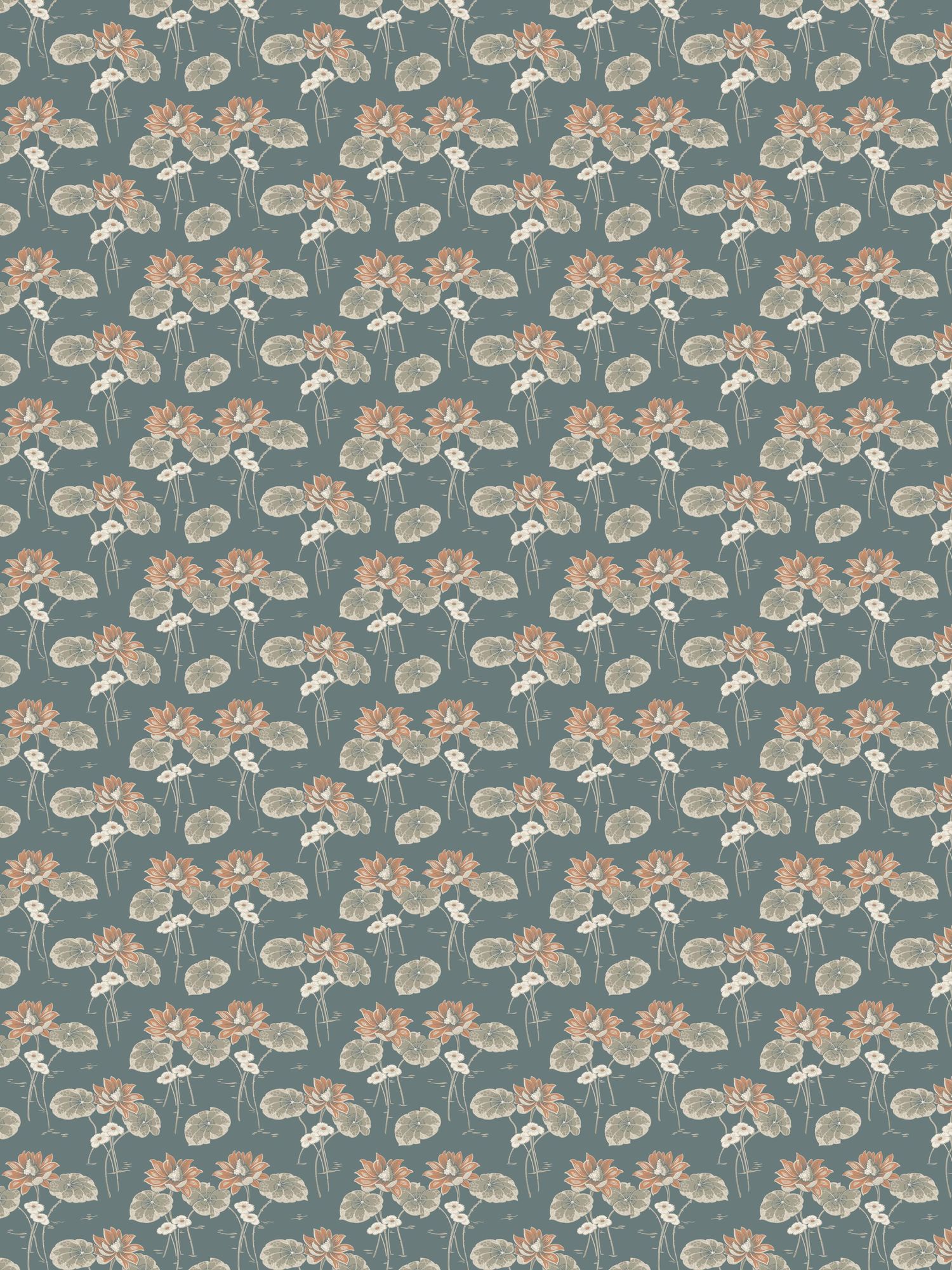 4168 Haga Dark Blue and Multi Alla Tiders Hus Wallpaper by Boråstapeter