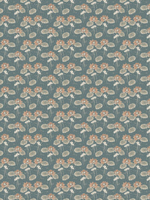4168 Haga Dark Blue and Multi Alla Tiders Hus Wallpaper by Boråstapeter