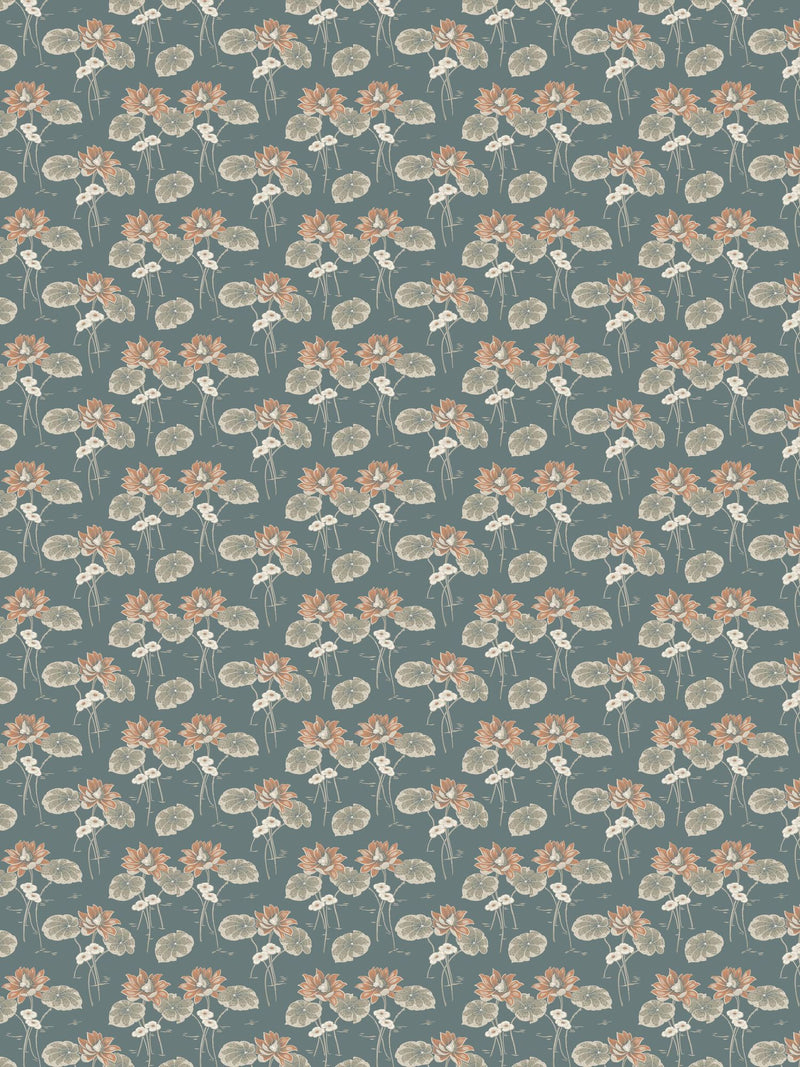 4168 Haga Dark Blue and Multi Alla Tiders Hus Wallpaper by Boråstapeter