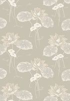 4169 Haga Light Grey and Beige Alla Tiders Hus Wallpaper by Boråstapeter