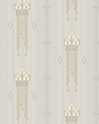 4171 Villastan Light Grey and White Alla Tiders Hus Wallpaper by Boråstapeter