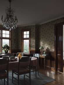 4172 Salängen Light Multi and Beige Alla Tiders Hus Wallpaper by Boråstapeter
