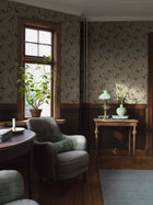 4172 Salängen Light Multi and Beige Alla Tiders Hus Wallpaper by Boråstapeter