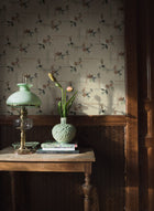 4172 Salängen Light Multi and Beige Alla Tiders Hus Wallpaper by Boråstapeter