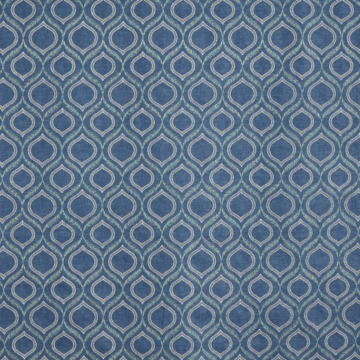 4174/706 Powell Navy Sutton Park Fabric by Prestigious Textiles