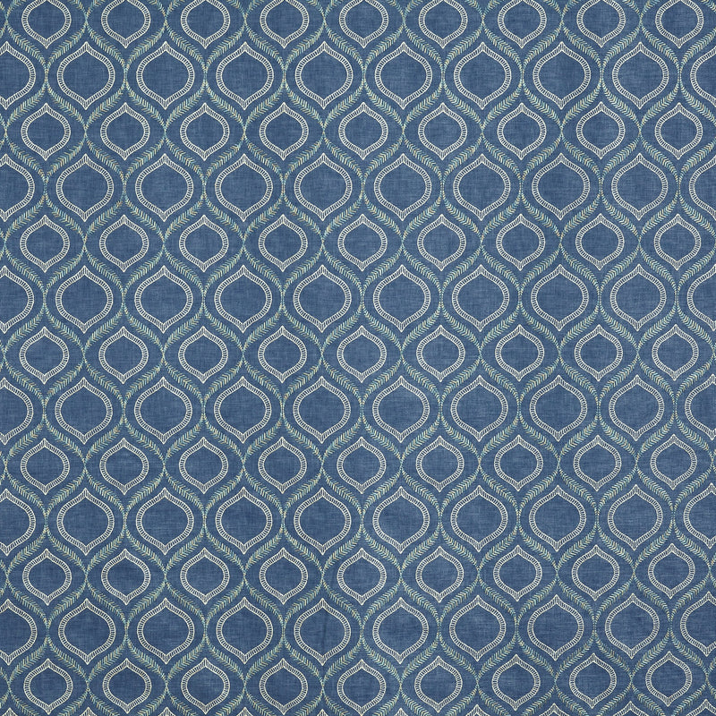 4174/706 Powell Navy Sutton Park Fabric by Prestigious Textiles