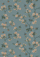Trädgårdsstaden Dark Multi and Blue Alla Tiders Hus Wallpaper by Boråstapeter