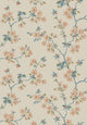Trädgårdsstaden Light Multi and Beige Alla Tiders Hus Wallpaper by Boråstapeter