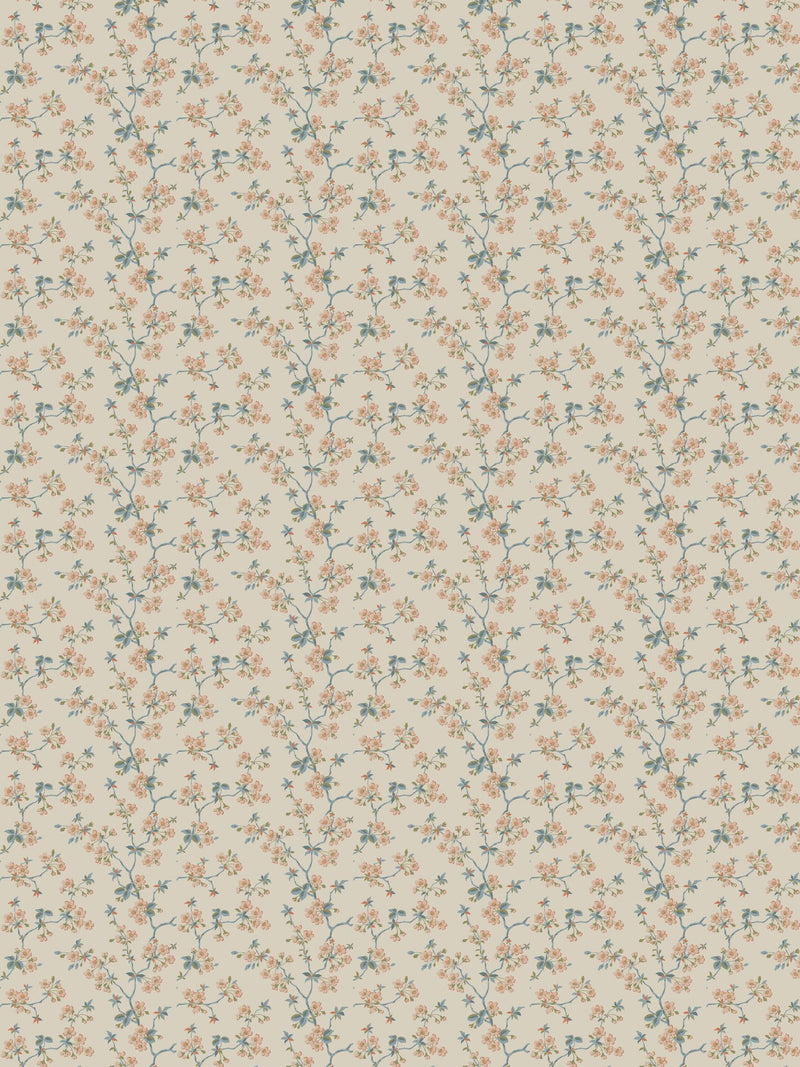 4176 Trädgårdsstaden Light Multi and Beige Alla Tiders Hus Wallpaper by Boråstapeter