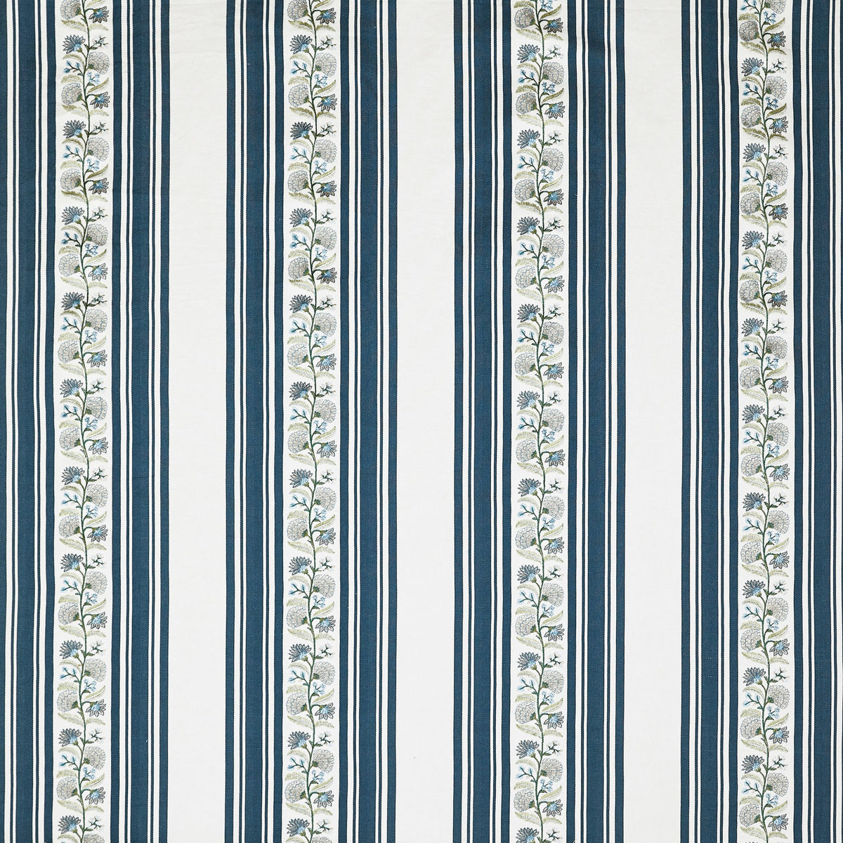 4177/706 Wyndley Navy Sutton Park Fabric by Prestigious Textiles