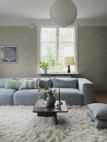 4179 Flora Light Multi and Beige Alla Tiders Hus Wallpaper by Boråstapeter