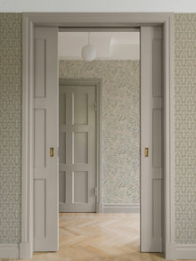 4179 Flora Light Multi and Beige Alla Tiders Hus Wallpaper by Boråstapeter