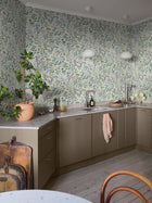 4180 Flora Multicoloured Icons Wallpaper by Boråstapeter