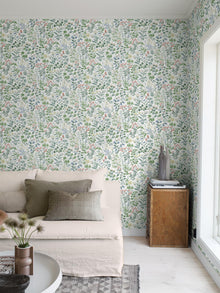 4180 Flora Multicoloured Icons Wallpaper by Boråstapeter