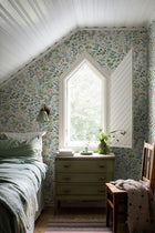 4180 Flora Multicoloured Icons Wallpaper by Boråstapeter