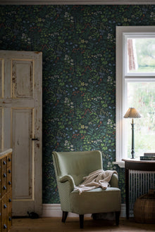 4181 Flora Multicoloured Icons Wallpaper by Boråstapeter