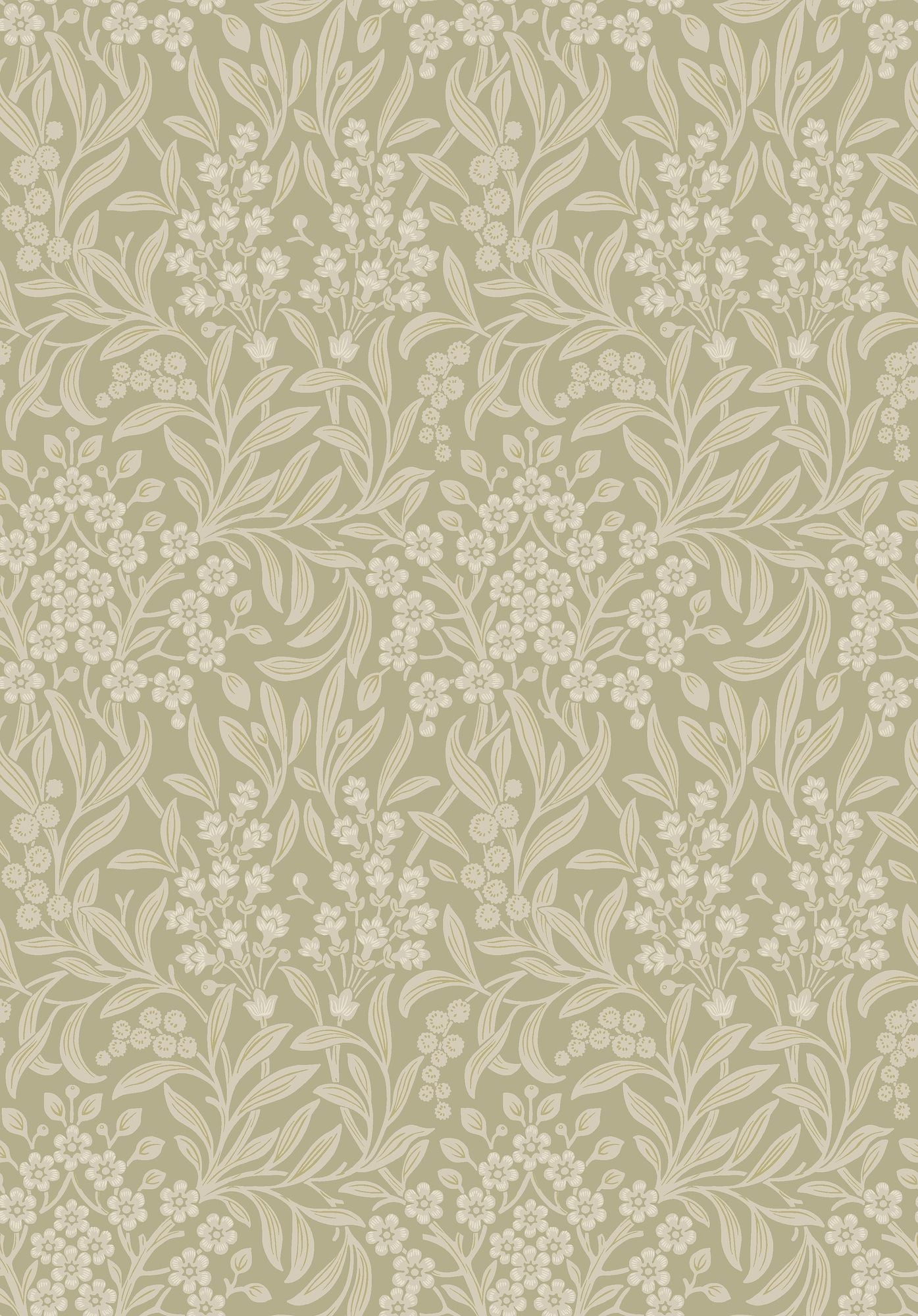 4184 Kryddhyllan Light Multi and Green Alla Tiders Hus Wallpaper by Boråstapeter