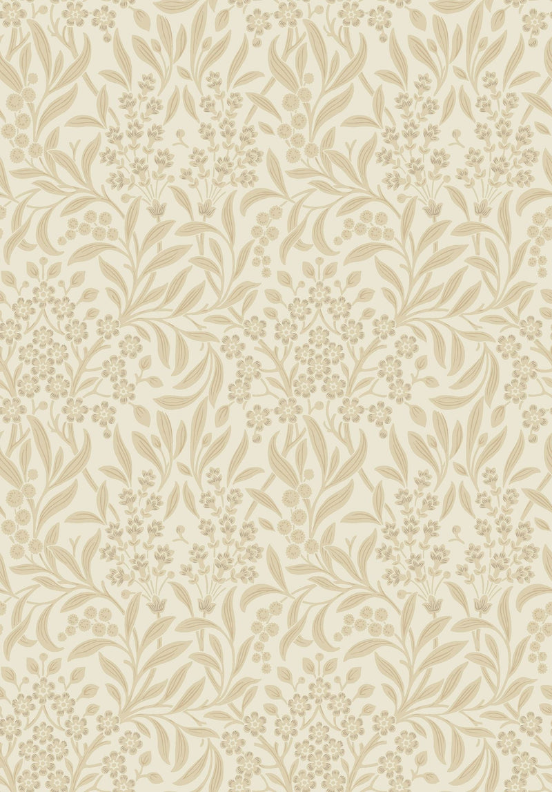 4185 Kryddhyllan Beige Alla Tiders Hus Wallpaper by Boråstapeter
