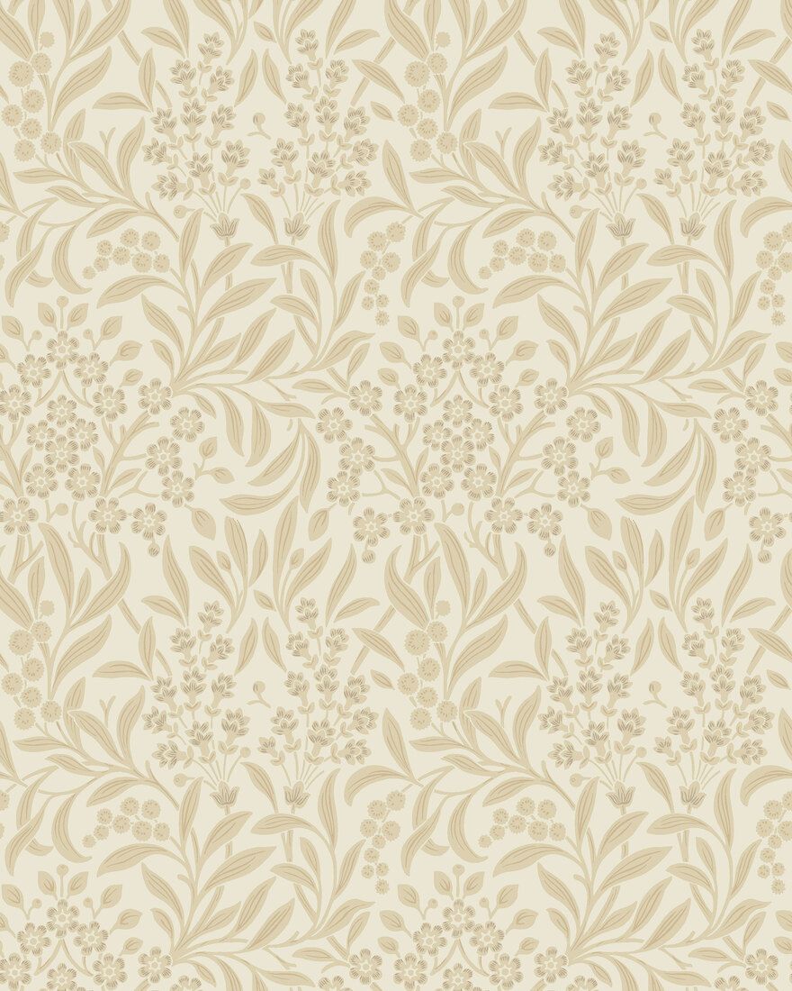 4185 Kryddhyllan Beige Alla Tiders Hus Wallpaper by Boråstapeter