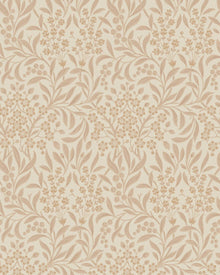 4186 Kryddhyllan Delightful Beige and Soft Pink Alla Tiders Hus Wallpaper by Boråstapeter