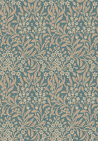 4187 Kryddhyllan Dark Multi and Blue Alla Tiders Hus Wallpaper by Boråstapeter