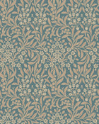 4187 Kryddhyllan Dark Multi and Blue Alla Tiders Hus Wallpaper by Boråstapeter