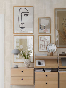 4191 Sjöhagen Light Beige Alla Tiders Hus Wallpaper by Boråstapeter