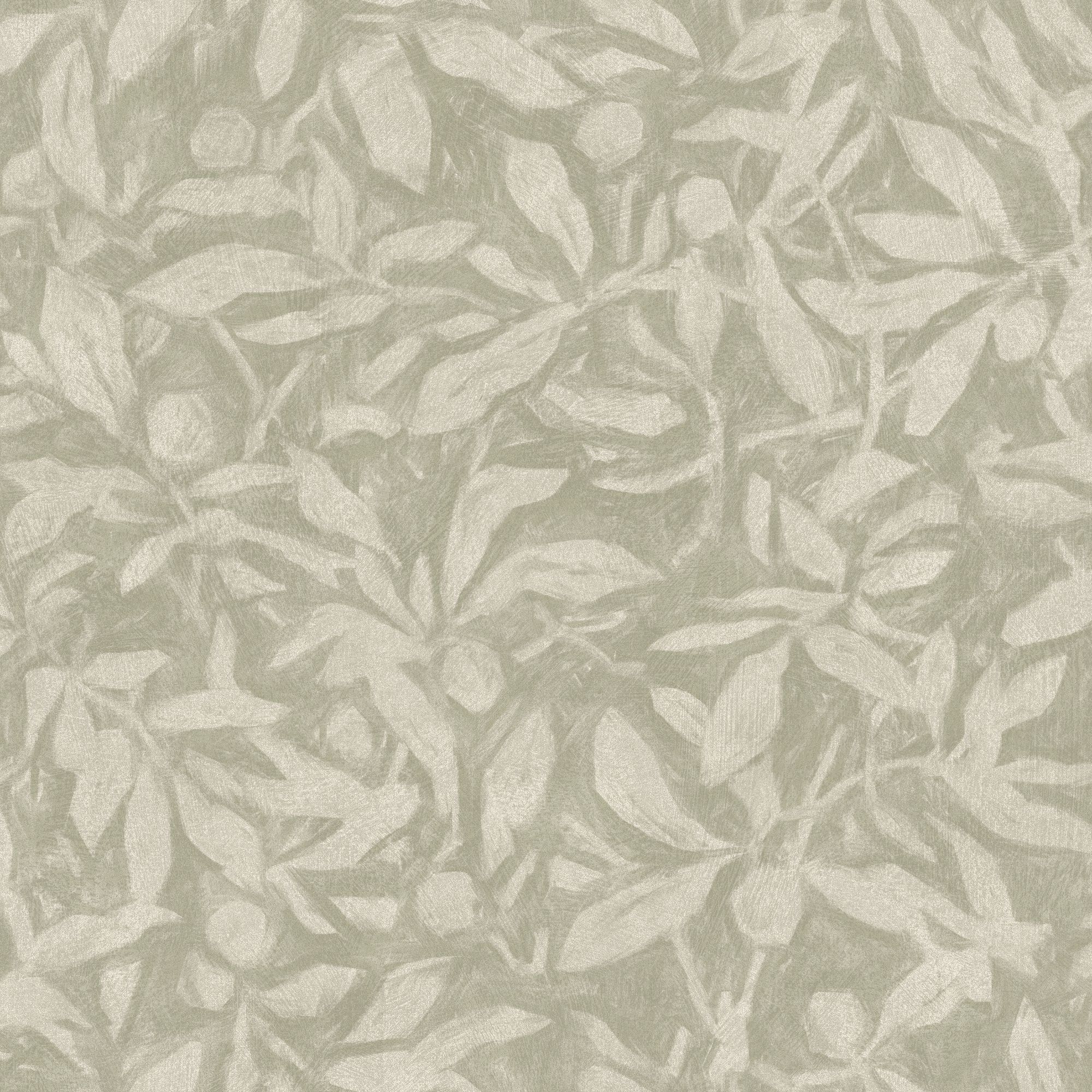 4194 Skogsparken Light Green Alla Tiders Hus Wallpaper by Boråstapeter