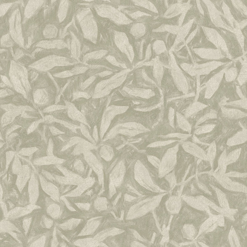 4194 Skogsparken Light Green Alla Tiders Hus Wallpaper by Boråstapeter