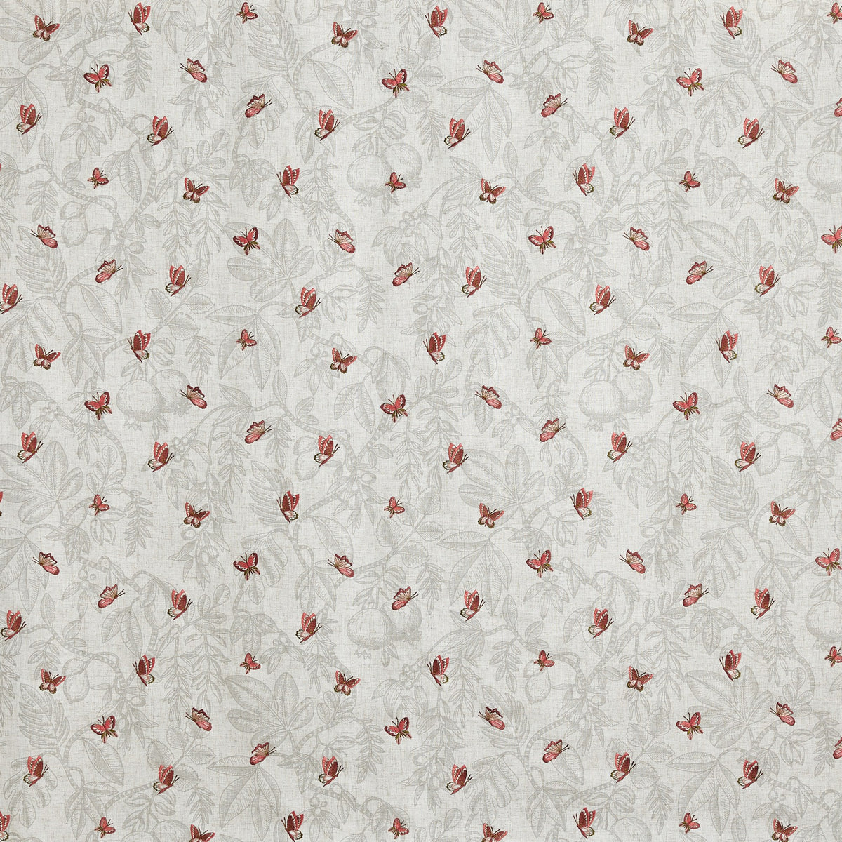 4205/178 Melati Marsala Summer Renaissance Fabric by Prestigious Textiles