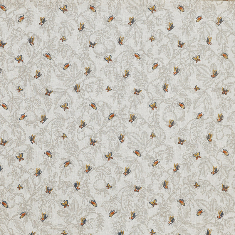 4205/906 Melati Slate Summer Renaissance Fabric by Prestigious Textiles