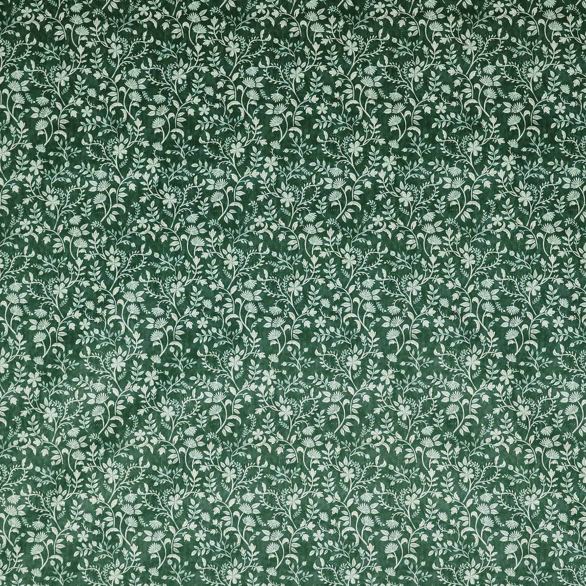 4206/619 Brunei Emerald Summer Renaissance Fabric by Prestigious Textiles