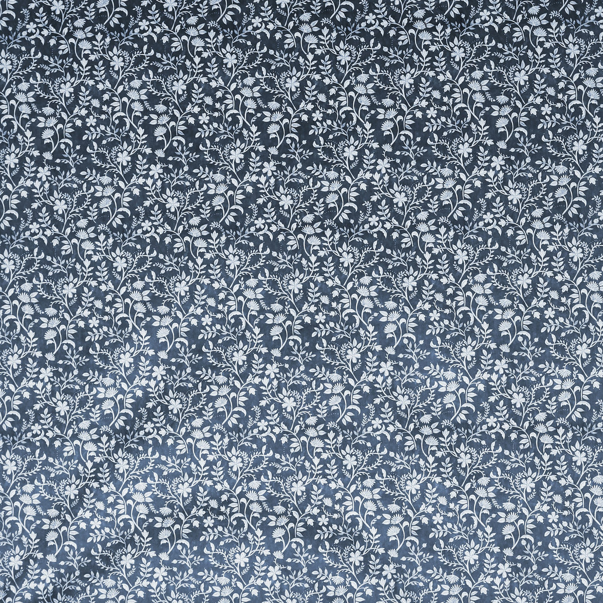 4206/715 Brunei Cobalt Summer Renaissance Fabric by Prestigious Textiles
