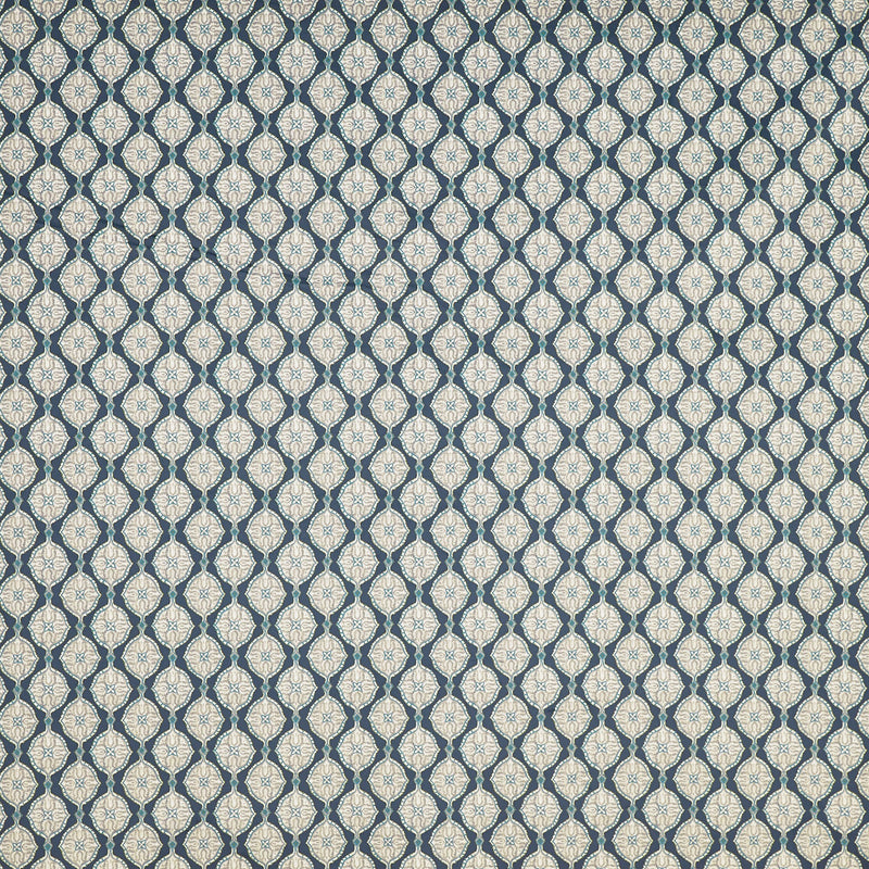 4207/715 Kemala Cobalt Summer Renaissance Fabric by Prestigious Textiles