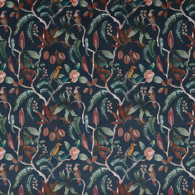 4208/715 Sumatra Cobalt Summer Renaissance Fabric by Prestigious Textiles