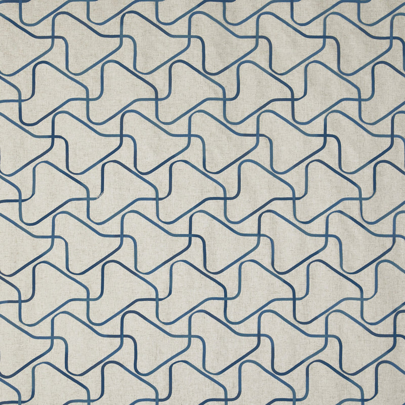 4220/715 Lauder Cobalt Brompton Fabric by Prestigious Textiles