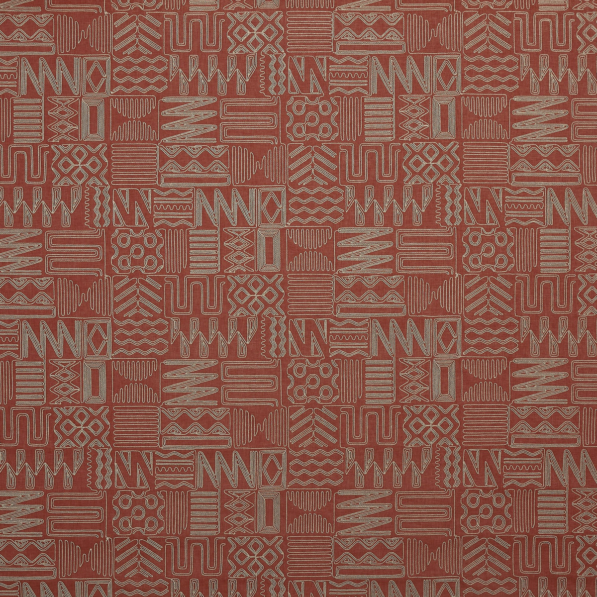 4245/331 Imara Cinnabar Tambo Fabric by Prestigious Textiles