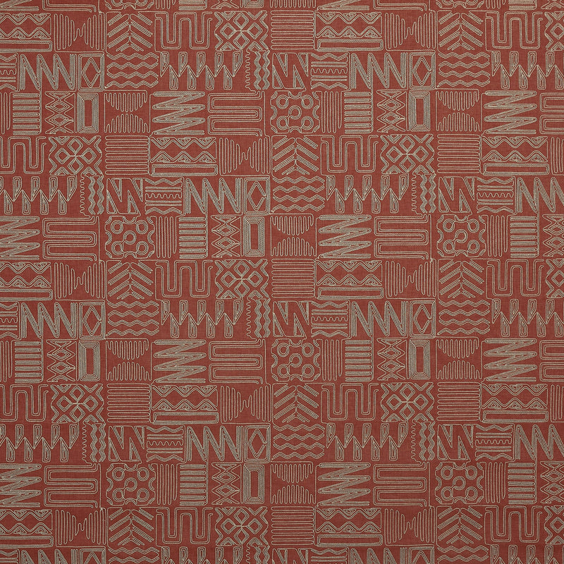 4245/331 Imara Cinnabar Tambo Fabric by Prestigious Textiles