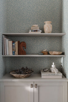 425-46 Indigo Blue Sigfrid Villa Dalarö II Wallpaper by Sandberg