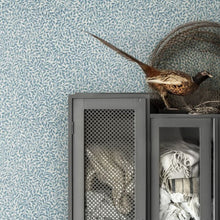 425-46 Indigo Blue Sigfrid Villa Dalarö II Wallpaper by Sandberg