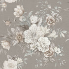 4251 Floral Charm Dark Grey and Beige Dreamy Escape Wallpaper by Boråstapeter