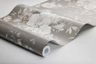 4251 Floral Charm Dark Grey and Beige Dreamy Escape Wallpaper by Boråstapeter