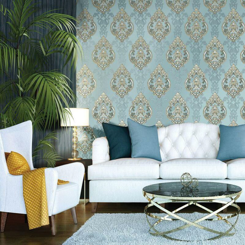 42524 Large Damask Opulence Wallpaper by Galerie