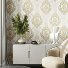 42528 Large Damask Opulence Wallpaper by Galerie