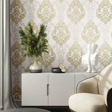 42528 Large Damask Opulence Wallpaper by Galerie